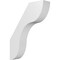 Ekena Millwork 3-in. W x 12-in. D x 16-in. H Carmel Architectural Grade PVC Knee Brace BRCP03X12X16CAR - alternate 1